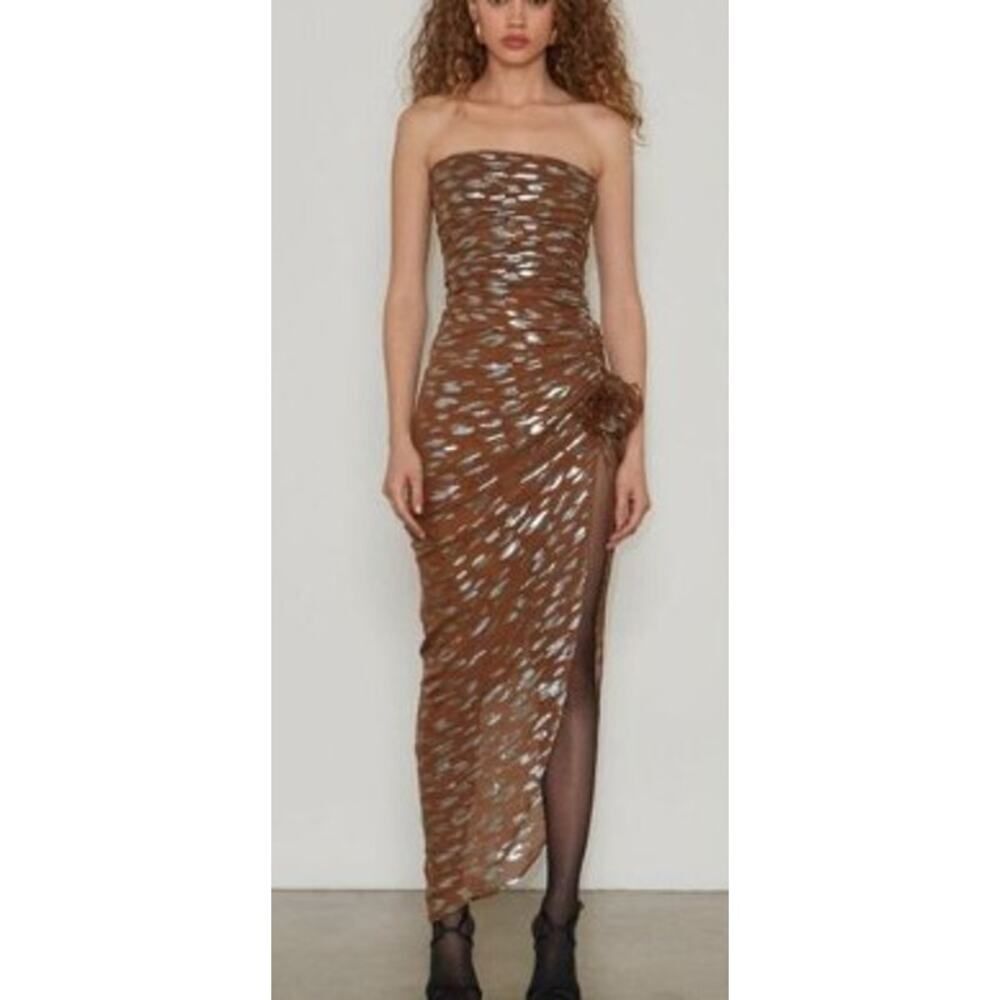 Nwt Delfi Collective Nadia Strapless Dress Womenâs Size S